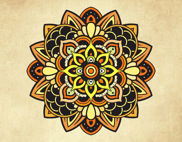 Mandala decorativa