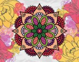 Mandala flor de primavera