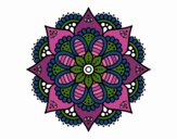 Mandala flor de primavera