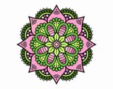 Mandala flor de primavera