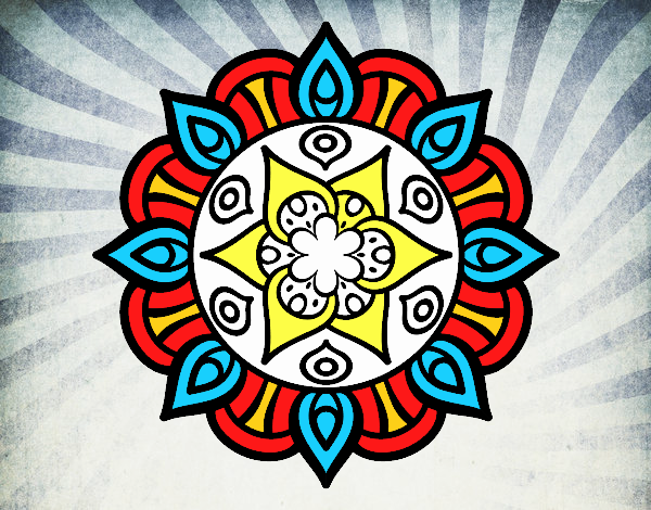 Mandala vida vegetal