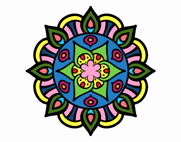 Mandala vida vegetal