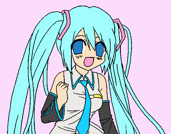 Miku Hatsune vocaloid