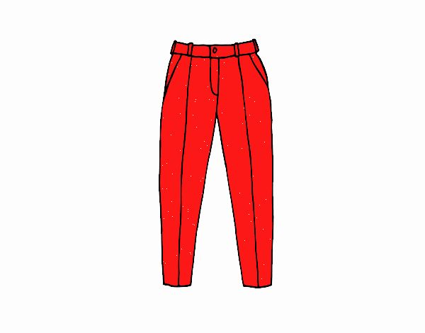 Pantalón rojo 