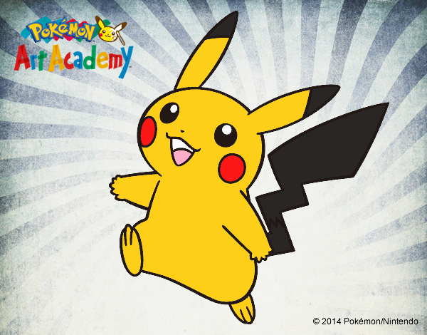 Pikachu en Pokémon Art Academy