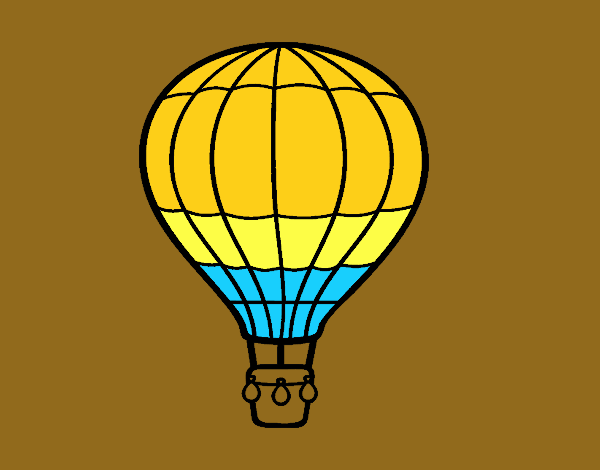 Un globo aerostático