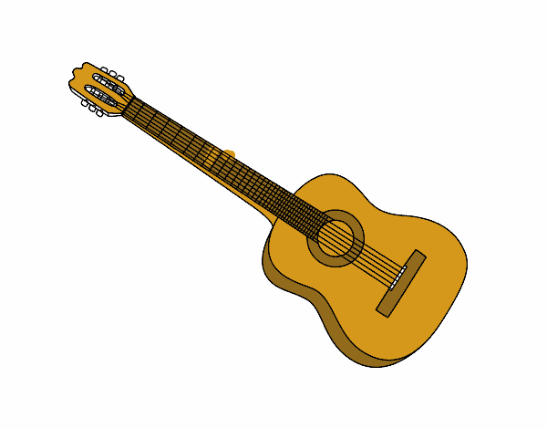 Una guitarra española