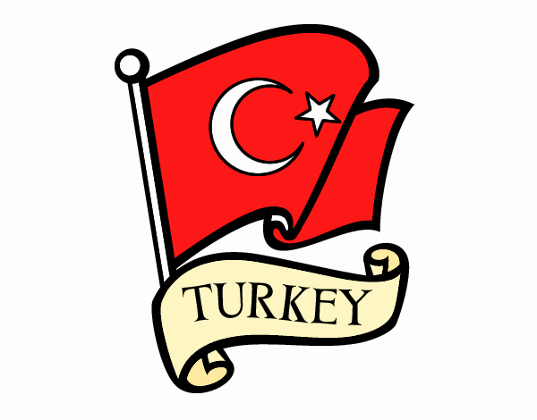 Bandera de turquía