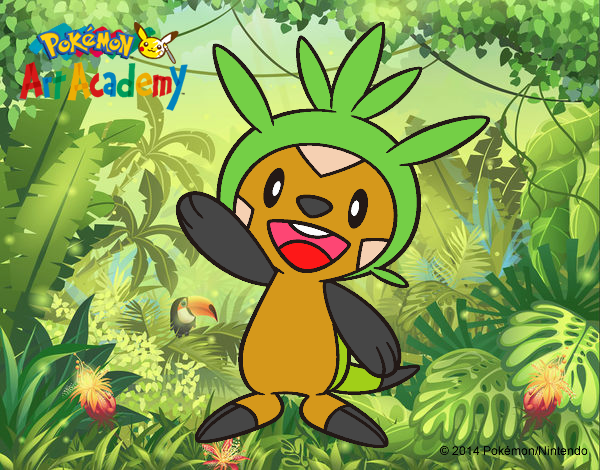 Chespin saludando