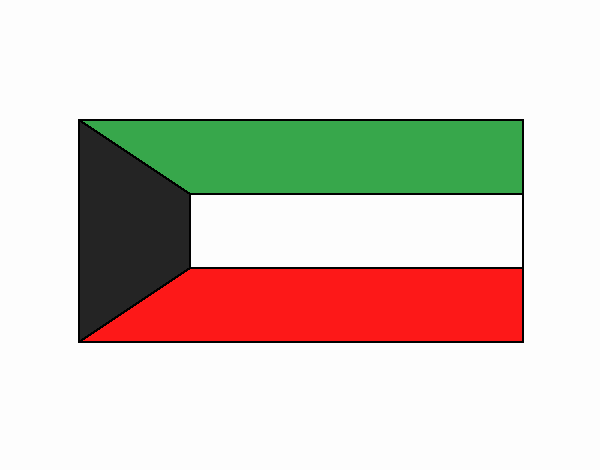 Bandera de kuwait