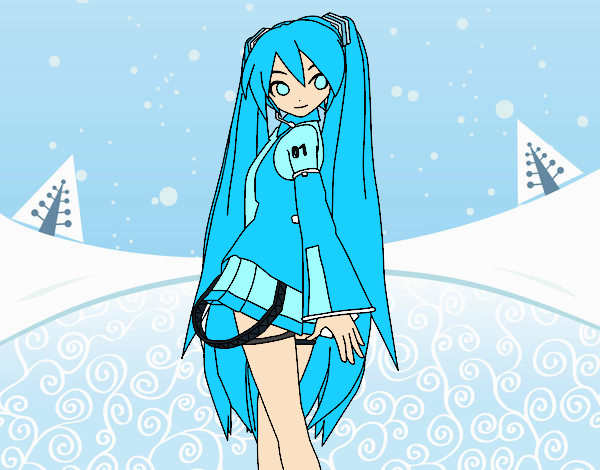 Hatsune Miku vocaloid