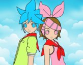 Len y Rin Kagamine Vocaloid