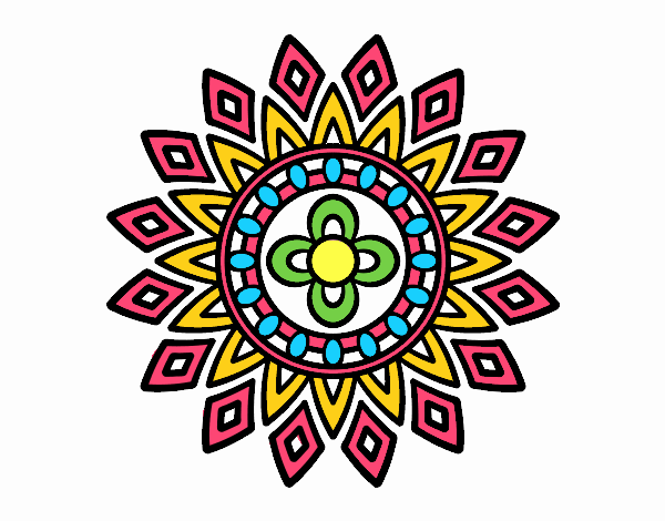 Mandala destellos