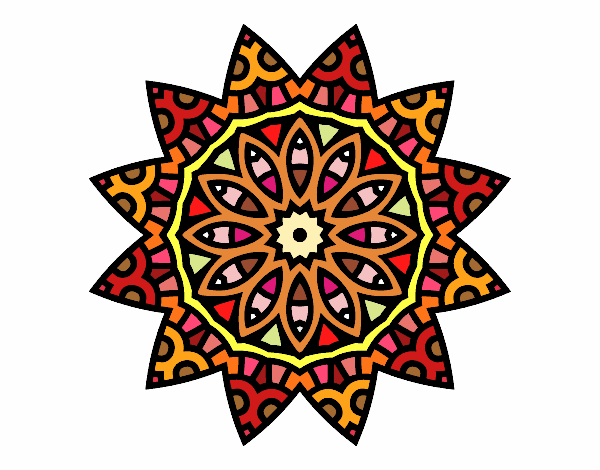 Mandala estrella