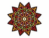 Mandala estrella