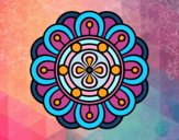 Mandala flor creativa