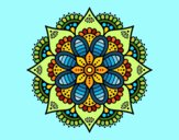 Mandala flor de primavera