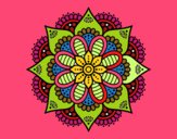 Mandala flor de primavera