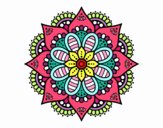 Mandala flor de primavera