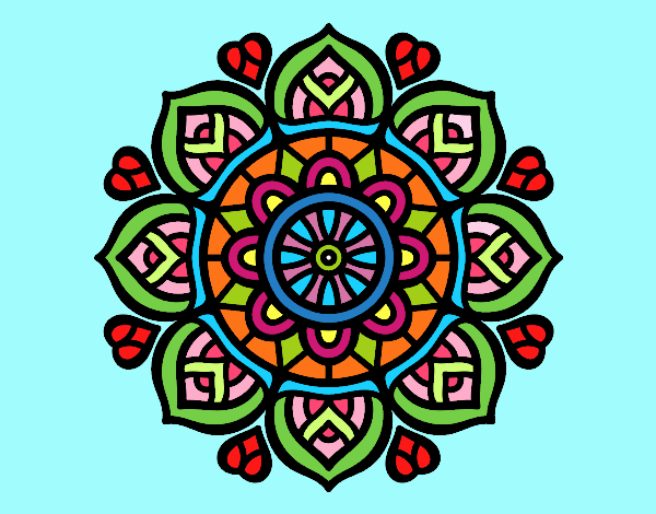 Mandala para la concentración mental