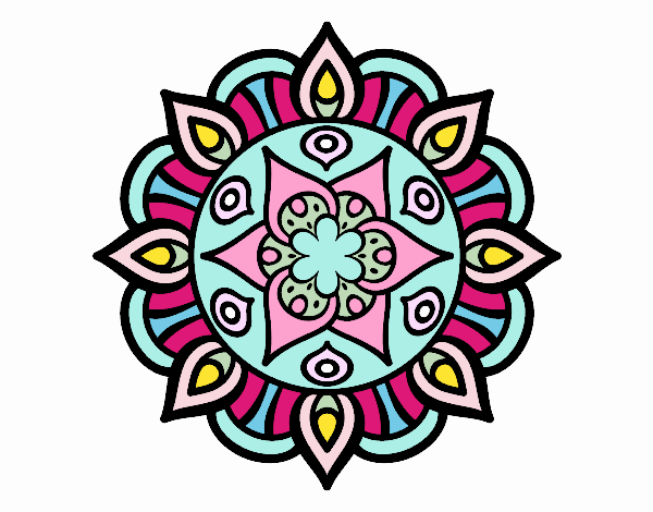 Mandala vida vegetal