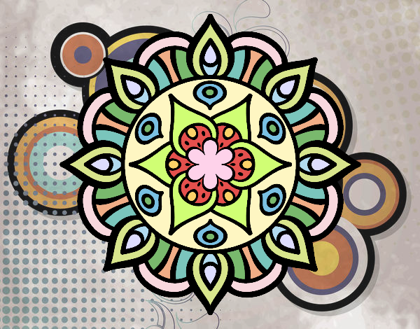 Mandala vida vegetal