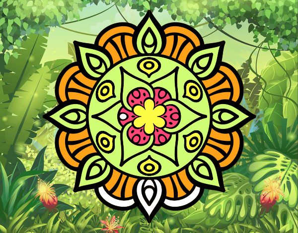 Mandala vida vegetal