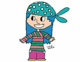 Niña pirata