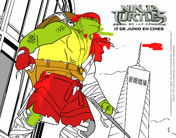 Raphael de Ninja Turtles