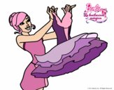 Barbie y su vestido de ballet