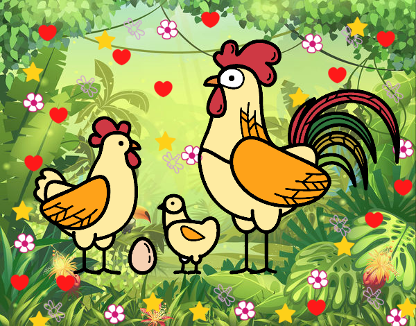 Familia gallina