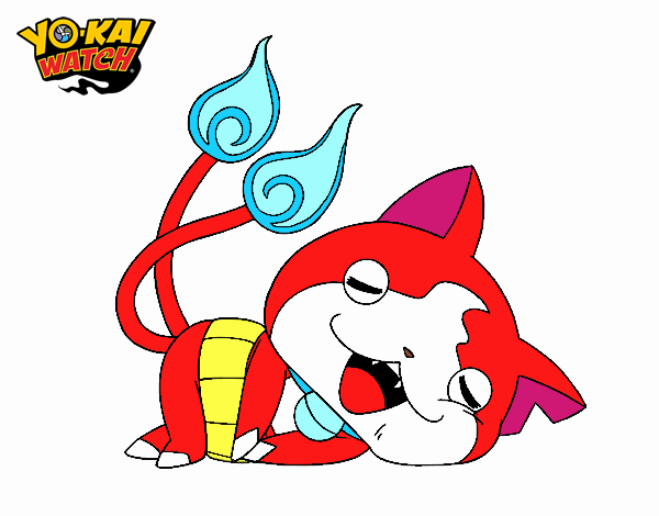 Jibanyan tumbado