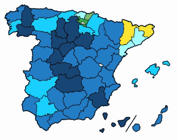 Las provincias de España