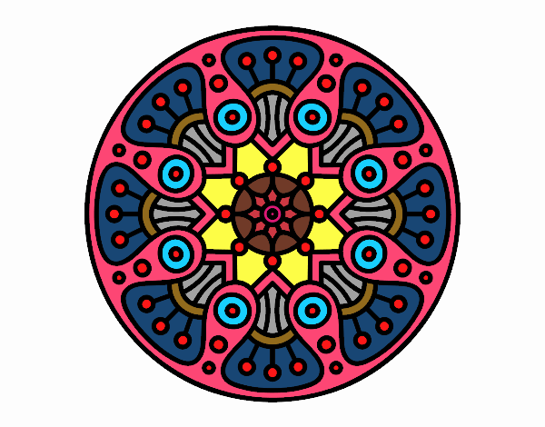 Mandala crop circle