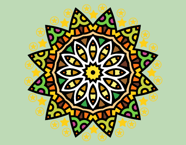 Mandala estrella