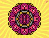 Mandala flor creativa