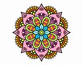 Mandala flor de primavera