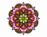 Mandala flor de primavera