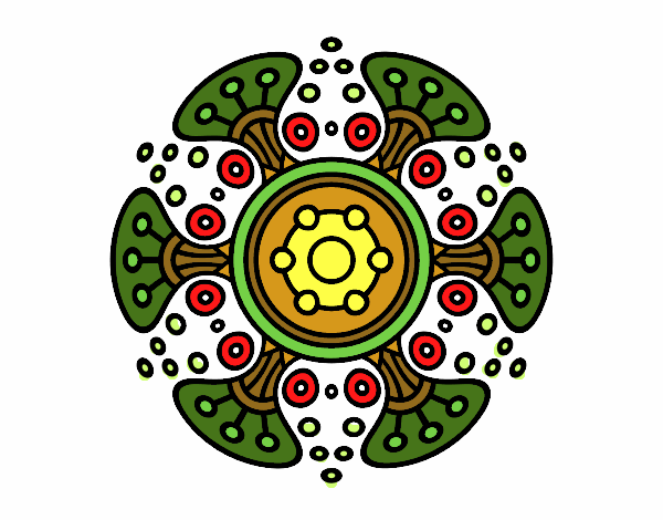 Mandala mundo lejano