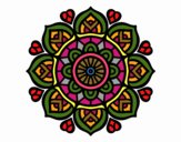 Mandala para la concentración mental