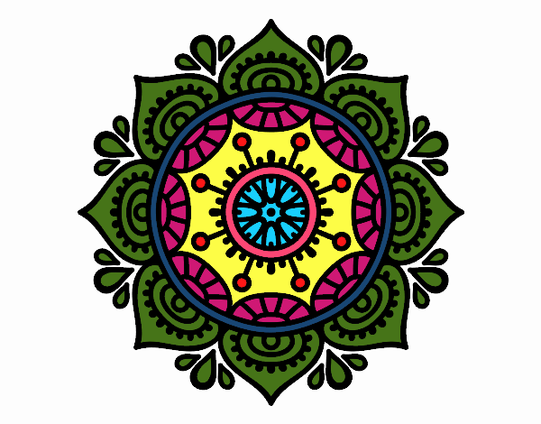 Mandala para relajarse