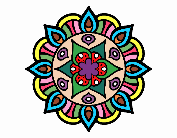 Mandala vida vegetal