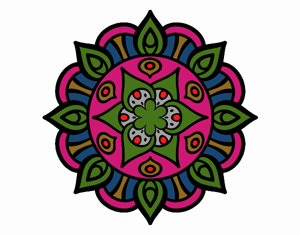 Mandala vida vegetal