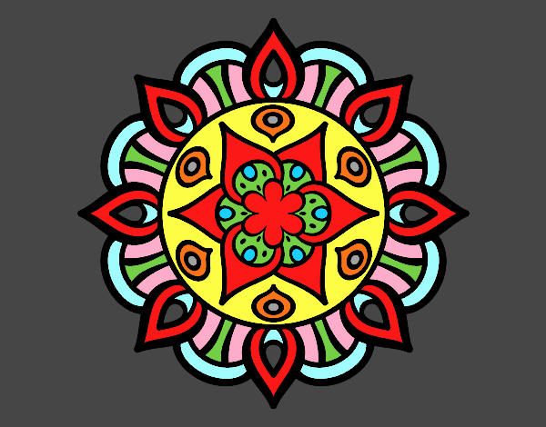 Mandala vida vegetal