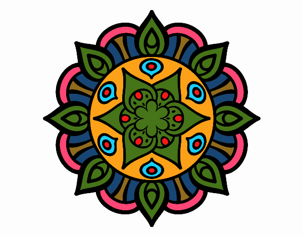 Mandala vida vegetal