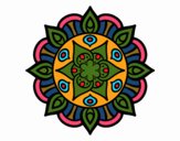 Mandala vida vegetal