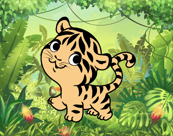 El tigre en la selva