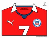 Camiseta del mundial de fútbol 2014 de Chile