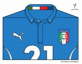 Camiseta del mundial de fútbol 2014 de Italia