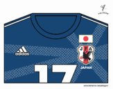 Camiseta del mundial de fútbol 2014 de Japón